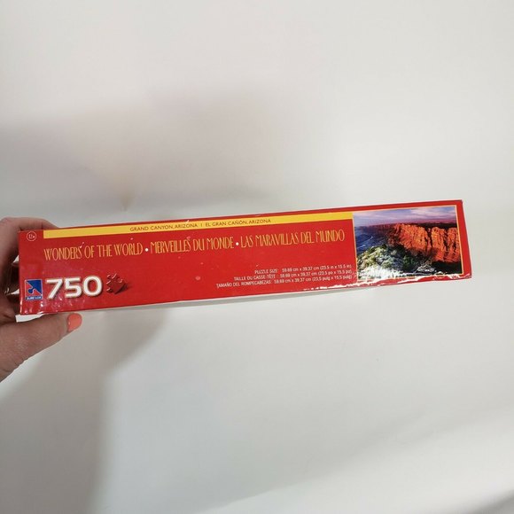 New Sealed Sure Lox Wonders of the World Jigsaw Puzzle Grand Canyon 750 pieces - Picture 3 of 6